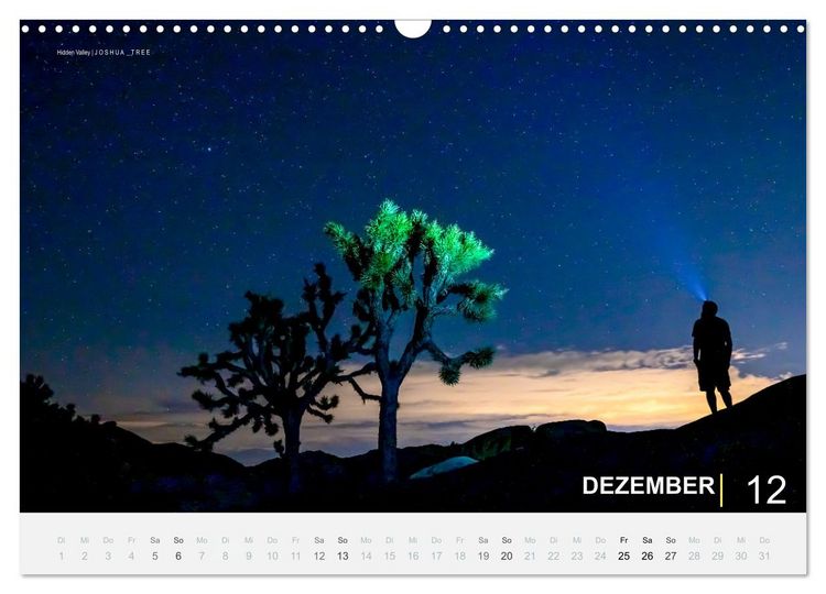 Produktbild: Wunderbare Wanderungen im S&uuml;dwesten der USA (Wandkalender 2026 DIN A3 quer), CALVENDO Monatskalender
