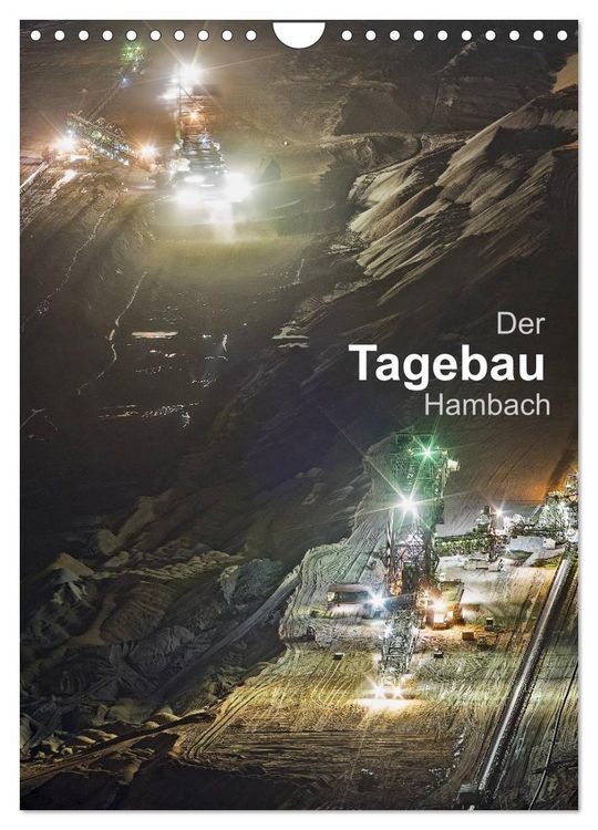 Produktbild: Der Tagebau Hambach (Wandkalender 2026 DIN A4 hoch), CALVENDO Monatskalender