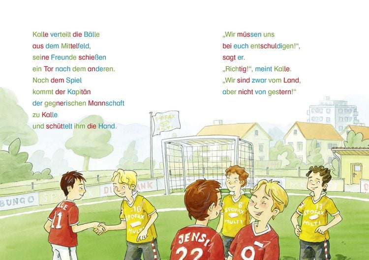 Produktbild: Silbengeschichten zum Lesenlernen - Fu&szlig;ballgeschichten