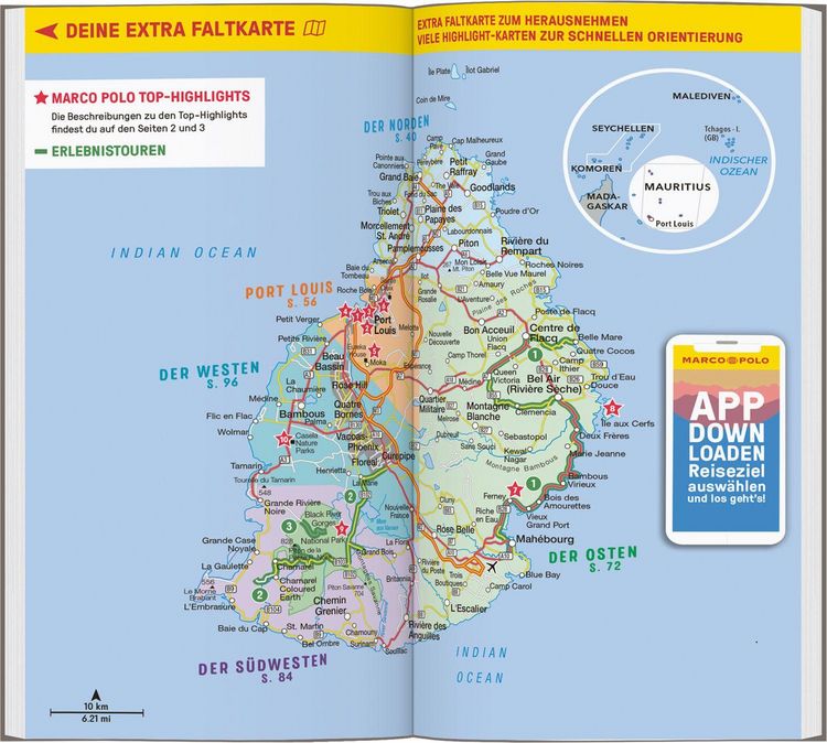 Produktbild: MARCO POLO Reisef&uuml;hrer Mauritius