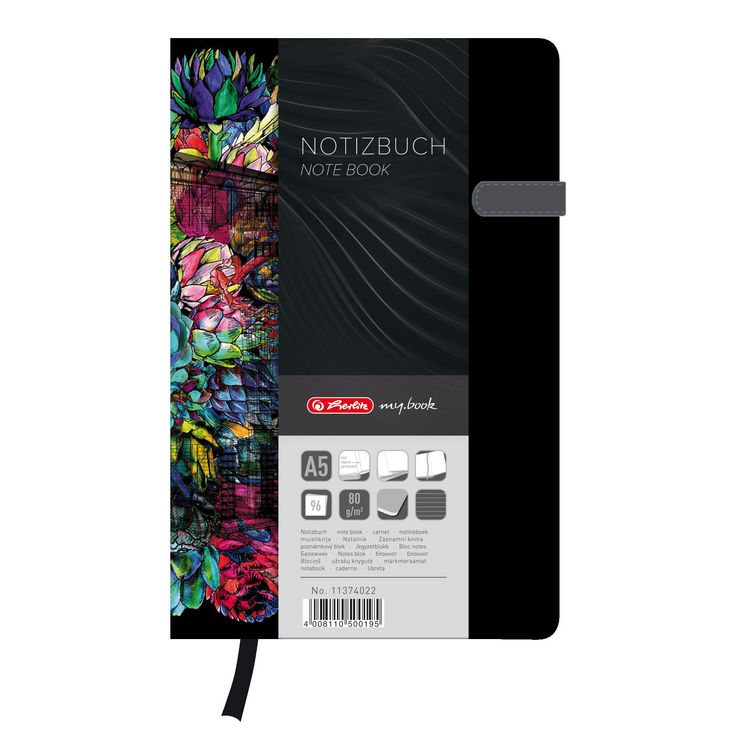 Produktbild: Herlitz Notizbuch my.book Lady A5, 96 Blatt liniert, Fiona