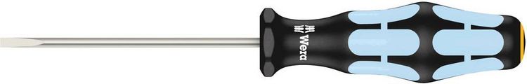 Produktbild: Wera 3335 Werkstatt Schlitz-Schraubendreher Klingenbreite: 3mm Klingenl&auml;nge: 80mm