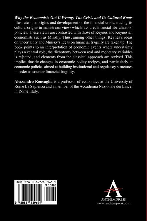 Produktbild: Why the Economists Got It Wrong