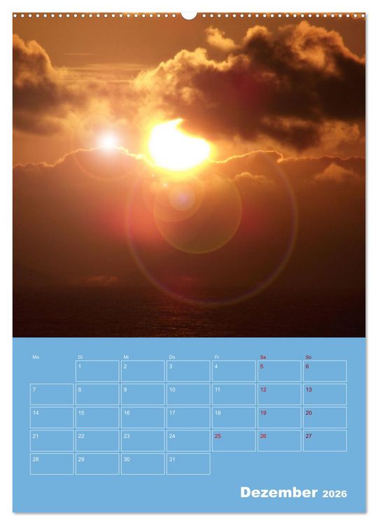 Produktbild: Nordseereise &ndash; J&uuml;tland in D&auml;nemark &ndash; Von Blavand bis Henne Strand (Wandkalender 2026 DIN A2 hoch), CALVENDO Monatskalender
