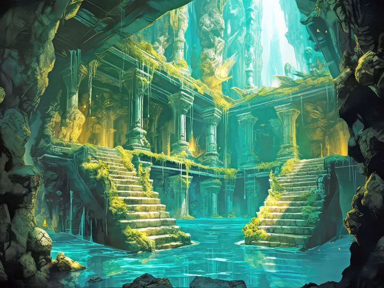 Produktbild: CALVENDO Puzzle Ruinen der versunkenen Zivilisationen | 1000 Teile Lege-Gr&ouml;&szlig;e 64x48cm Foto-Puzzle f&uuml;r gl&uuml;ckliche Stunden