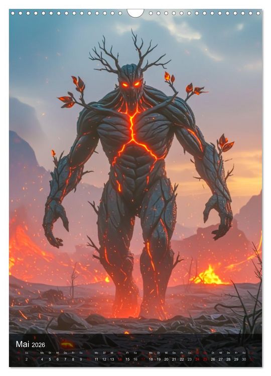 Produktbild: Flora sapiens - Der Aufstieg der Pflanzen (Wandkalender 2026 DIN A3 hoch), CALVENDO Monatskalender