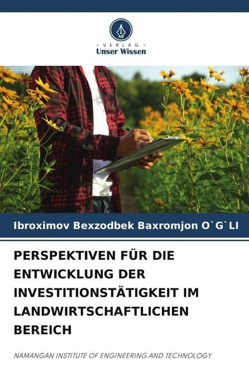 Produktbild: Perspektiven f&uuml;r die Entwicklung der Investitionst&auml;tigkeit im Landwirtschaftlichen Bereich
