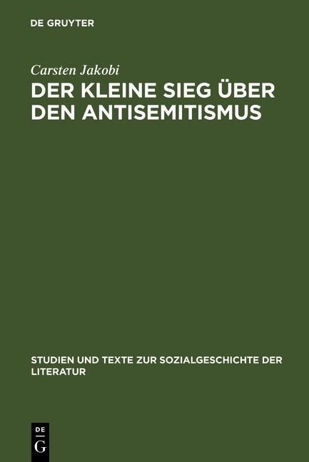 Produktbild: Der kleine Sieg &uuml;ber den Antisemitismus