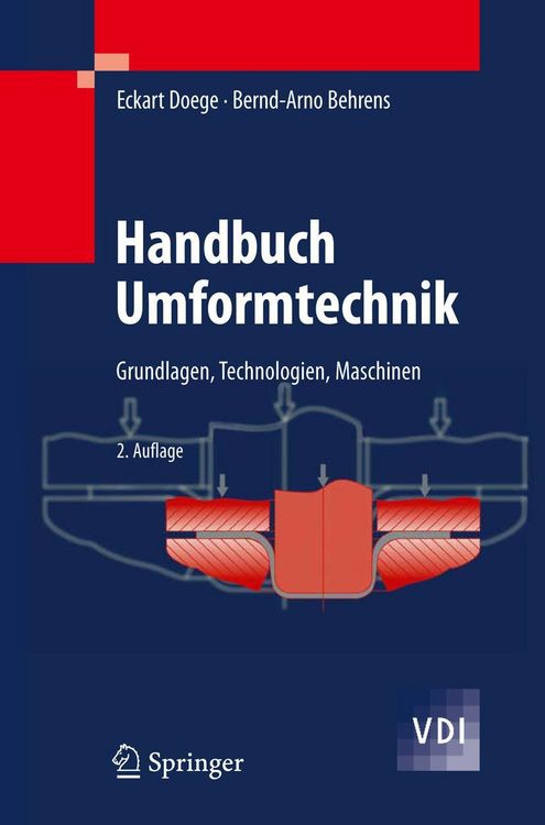 Produktbild: Handbuch Umformtechnik