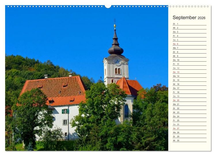 Produktbild: Graz - Metropole der Steiermark (hochwertiger Premium Wandkalender 2026 DIN A2 quer), Kunstdruck in Hochglanz