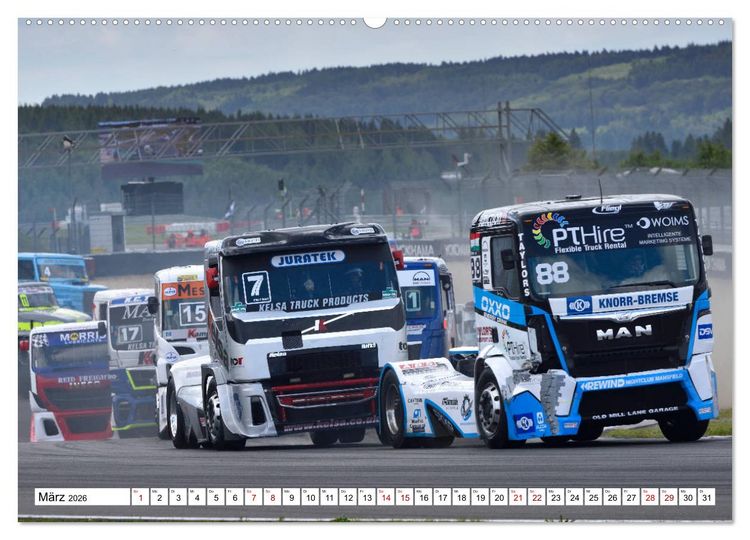 Produktbild: Abenteuer TRUCK RACING (Wandkalender 2026 DIN A2 quer), CALVENDO Monatskalender