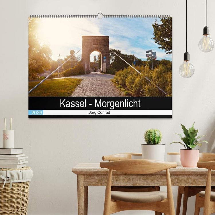 Produktbild: Kassel - Morgenlicht (Wandkalender 2026 DIN A2 quer), CALVENDO Monatskalender