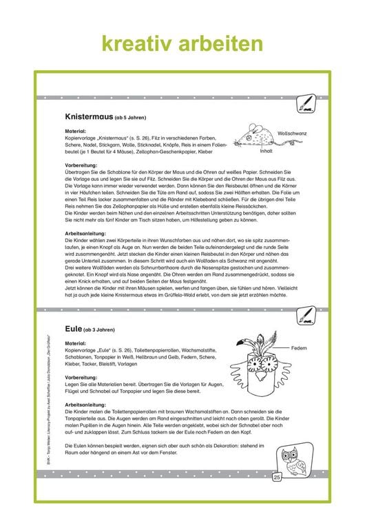 Produktbild: Literacy-Projekt zum Bilderbuch Der Gr&uuml;ffelo