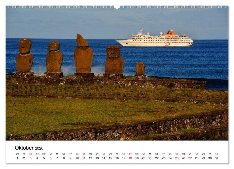 Produktbild: Expeditions-Kreuzfahrten MS BREMEN und MS HANSEATIC (Wandkalender 2026 DIN A2 quer), CALVENDO Monatskalender