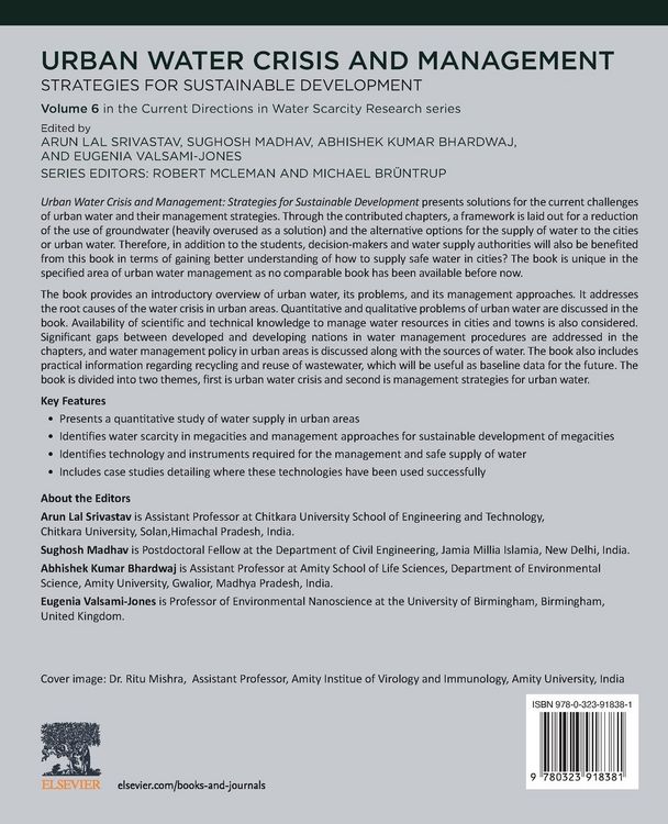 Produktbild: Urban Water Crisis and Management