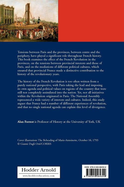 Produktbild: Paris, the Provinces and the French Revolution