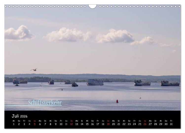 Produktbild: Von Moskau nach St. Petersburg (Wandkalender 2026 DIN A3 quer), CALVENDO Monatskalender