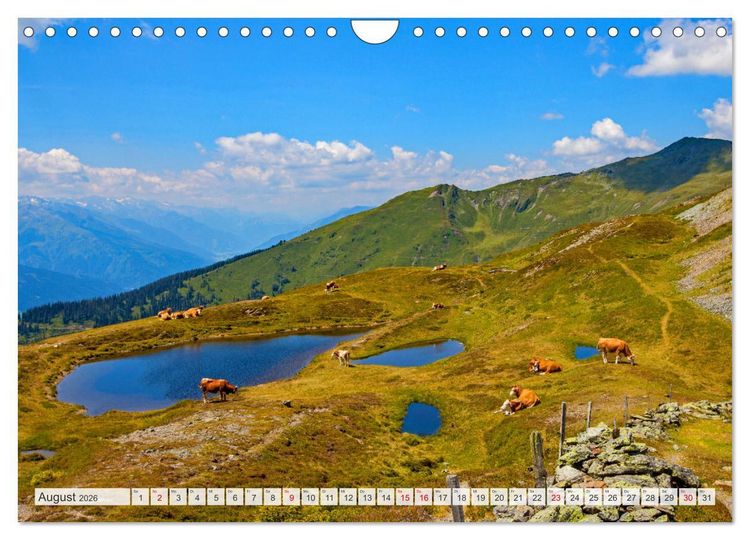 Produktbild: Sch&ouml;ne Gr&uuml;&szlig;e aus Uttendorf (Wandkalender 2026 DIN A4 quer), CALVENDO Monatskalender