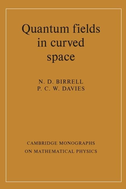 Produktbild: Quantum Fields in Curved Space