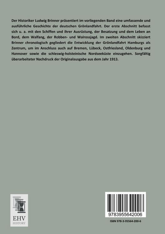 Produktbild: Die deutsche Gr&ouml;nlandfahrt