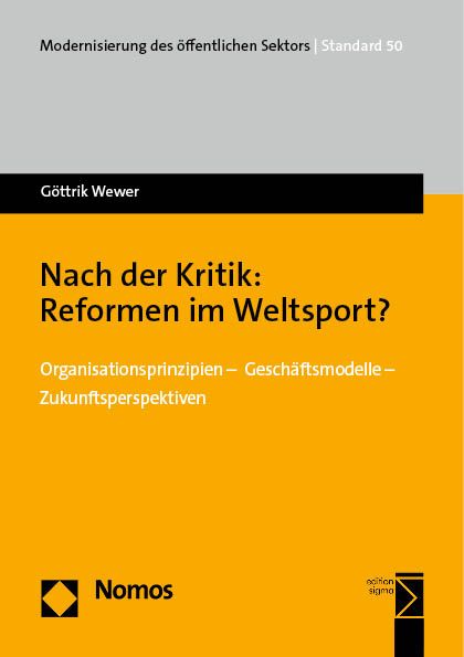 Produktbild: Nach der Kritik: Reformen im Weltsport?