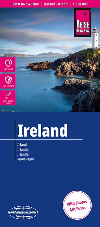 Produktbild: Reise Know-How Landkarte Irland / Ireland (1:350.000)
