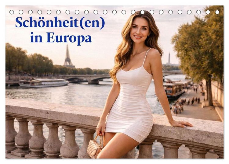 Produktbild: Sch&ouml;nheit(en) in Europa (Tischkalender 2027 DIN A5 quer), CALVENDO Monatskalender