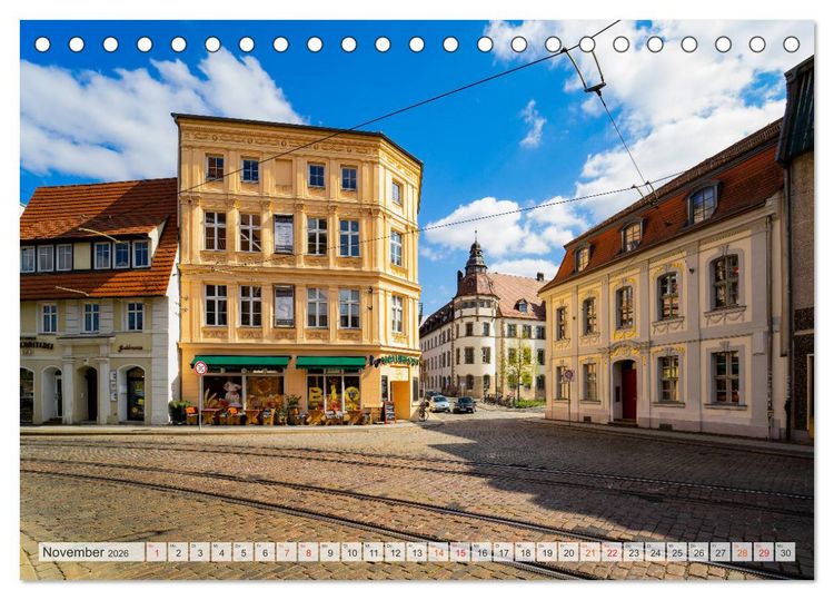 Produktbild: Cottbus Impressionen (Tischkalender 2026 DIN A5 quer), CALVENDO Monatskalender