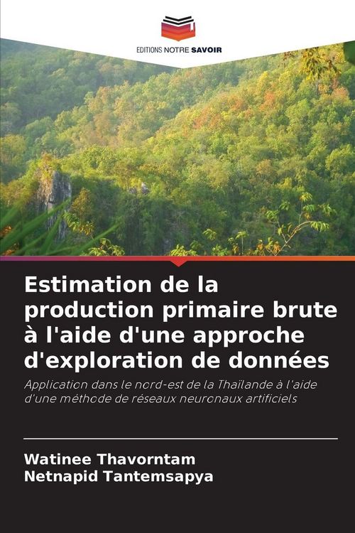 Produktbild: Estimation de la production primaire brute &agrave; l'aide d'une approche d'exploration de donn&eacute;es