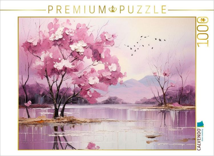 Produktbild: CALVENDO Puzzle Der Fr&uuml;hling in seiner vollen Pracht | 1000 Teile Lege-Gr&ouml;&szlig;e 64x48cm Foto-Puzzle f&uuml;r gl&uuml;ckliche Stunden