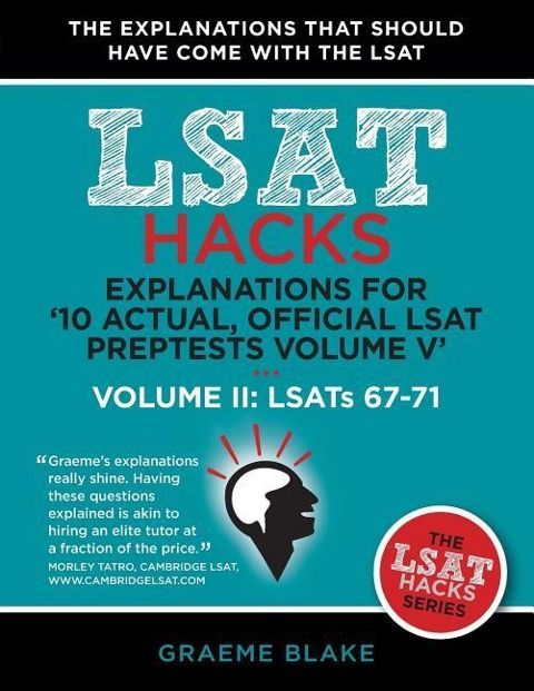Produktbild: Explanations for '10 Actual, Official LSAT PrepTests Volume V'