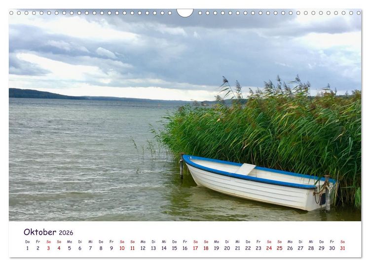Produktbild: Natur und Landschaft Mecklenburg - Vorpommern 2026 (Wandkalender 2026 DIN A3 quer), CALVENDO Monatskalender