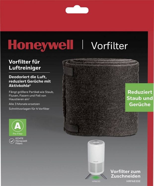 Produktbild: Honeywell HRFA830E Pre-Filter A Ersatz-Filter