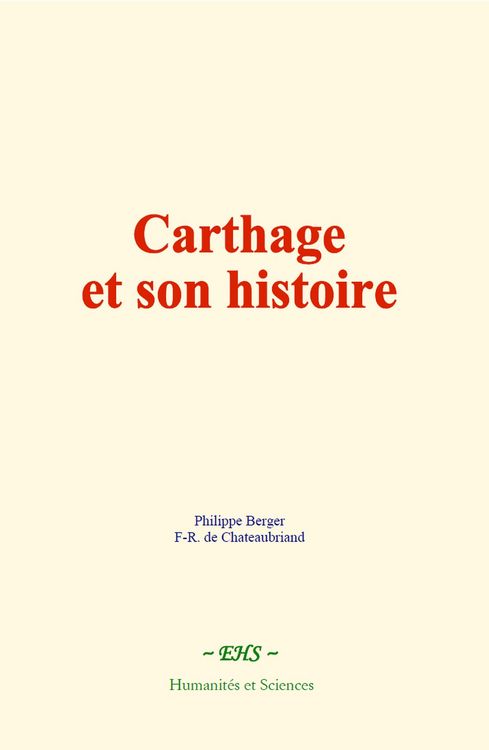 Produktbild: Carthage et son histoire