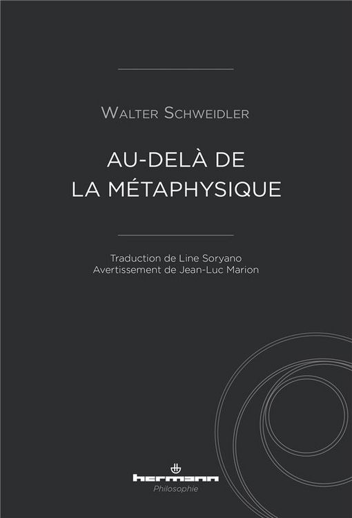 Produktbild: Au-del&agrave; de la m&eacute;taphysique