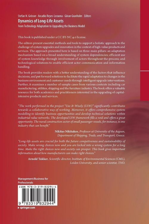 Produktbild: Dynamics of Long-Life Assets