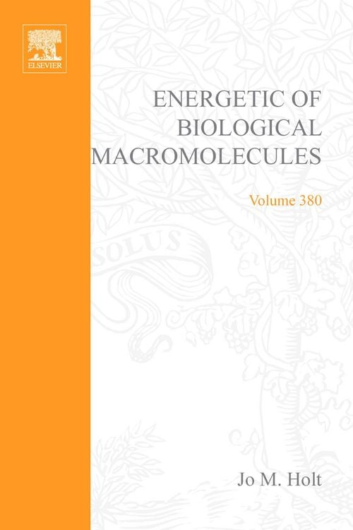Produktbild: Energetics of Biological Macromolecules, Part E