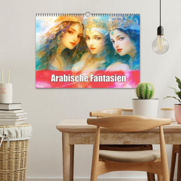 Produktbild: Arabische Fantasien (Wandkalender 2026 DIN A3 quer), CALVENDO Monatskalender