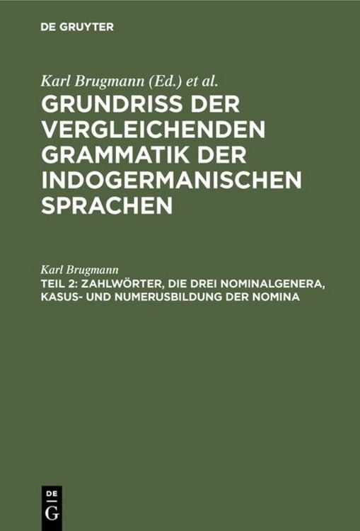 Produktbild: Zahlw&ouml;rter, die drei Nominalgenera, Kasus- und Numerusbildung der Nomina