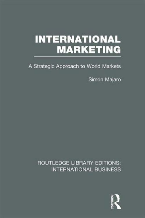 Produktbild: International Marketing (RLE International Business)