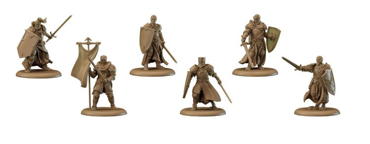 Produktbild: Song of Ice & Fire - Golden Company Swordsmen (Schwertk&auml;mpfer der Goldenen Kompanie)