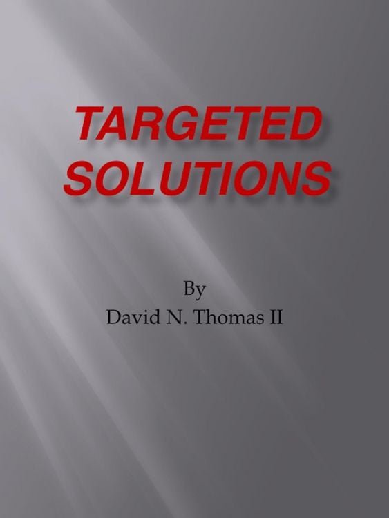 Produktbild: Targeted Solutions (Steven Thomas, #1)