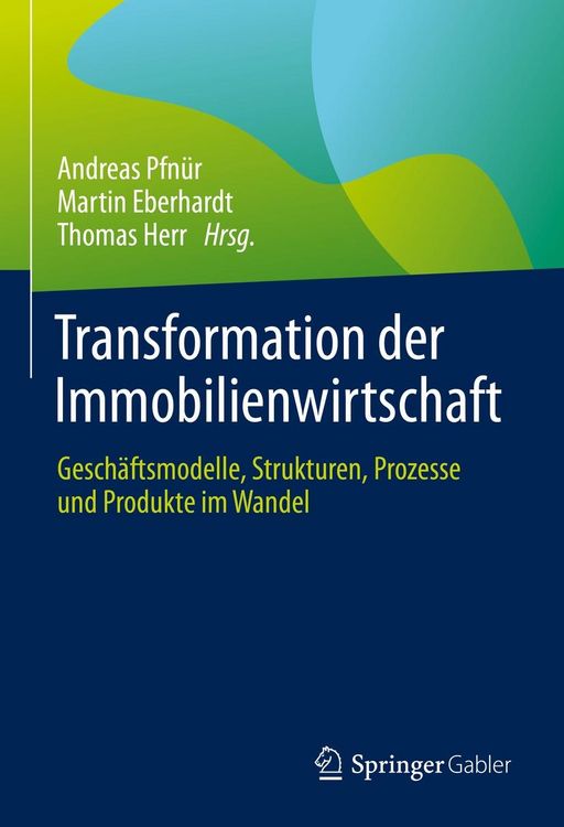 Produktbild: Transformation der Immobilienwirtschaft