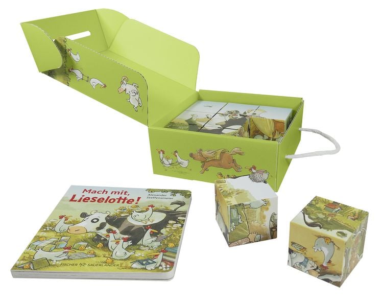 Produktbild: Mein Lieselotte W&uuml;rfel-Puzzle