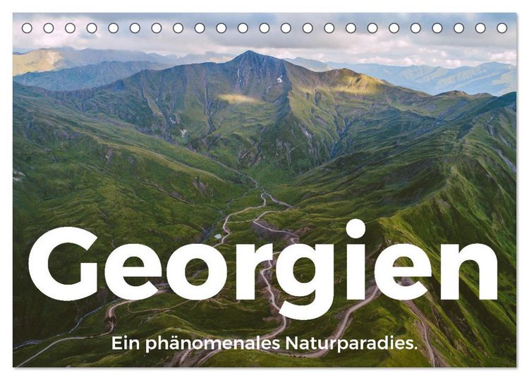 Produktbild: Georgien - Ein ph&auml;nomenales Naturparadies. (Tischkalender 2026 DIN A5 quer), CALVENDO Monatskalender