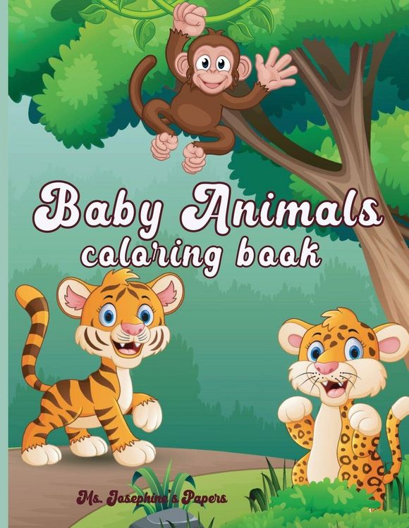 Produktbild: Baby Animals Coloring Book
