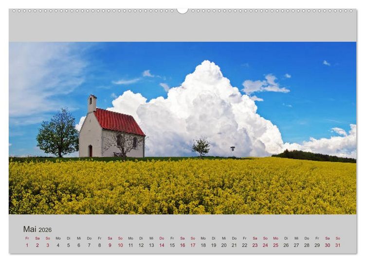 Produktbild: Wetter - Licht - Landschaften (Wandkalender 2026 DIN A2 quer), CALVENDO Monatskalender