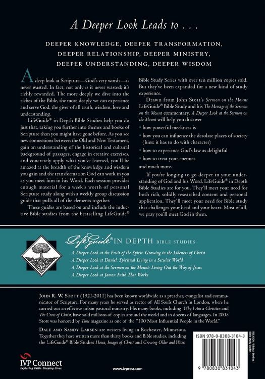 Produktbild: A Deeper Look at the Sermon on the Mount