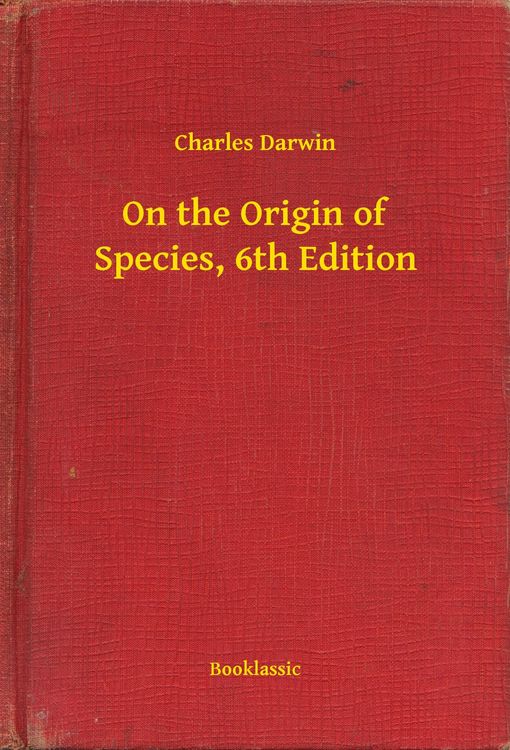 Produktbild: On the Origin of Species, 6th Edition