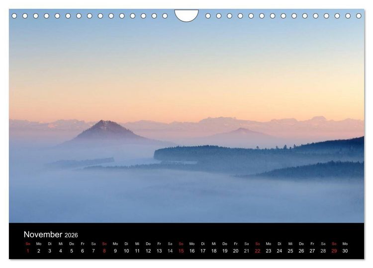 Produktbild: Vulkanlandschaft Hegau 2026 (Wandkalender 2026 DIN A4 quer), CALVENDO Monatskalender